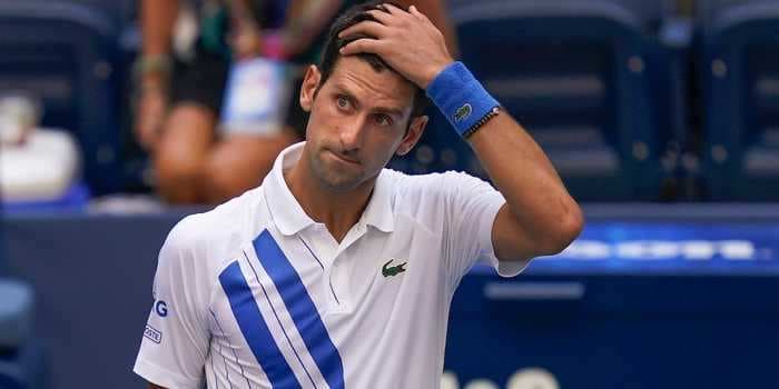 Novak Djokovic is out of the U.S. Open after hitting a line judge with a ball