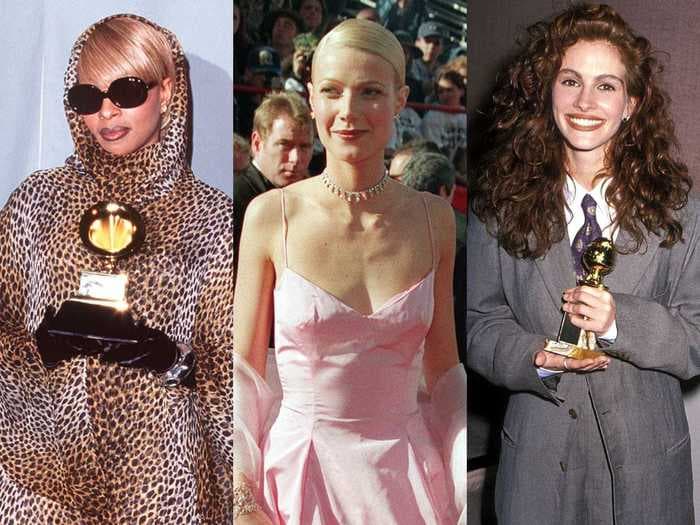 20 of the most iconic red carpet looks from the '90s