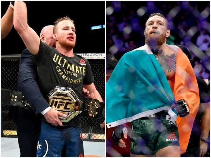 Justin Gaethje trashed Conor McGregor by saying he avoided a fight when he called him a 's--- father [and] human'