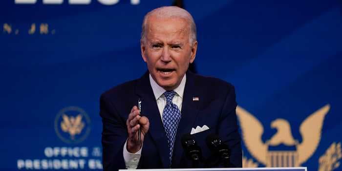 Biden says the Pentagon isn't briefing his team on the suspected Russian cyberattack