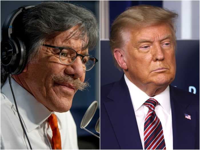 Trump supporter and Fox News star Geraldo Rivera said the president is acting like an 'entitled frat boy' since losing the election