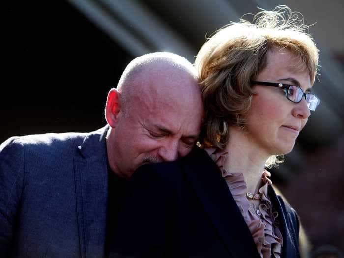 Mark Kelly was elected to Congress 10 years after Gabrielle Giffords survived an assassination attempt. Here's a timeline of their relationship.