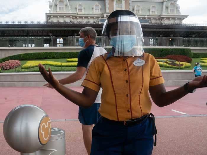 Disney World guests with COVID rage spit and yell at resort staff trying to enforce safety guidelines, report says