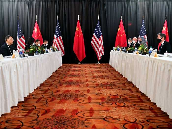 Chinese officials suggest the US should handle its own human rights problems and not meddle in China's affairs