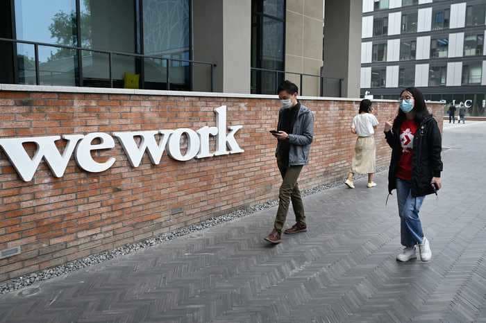 WeWork cut two-thirds of its staff as its valuation plunged $38 billion, the startup revealed in a new pitch to investors