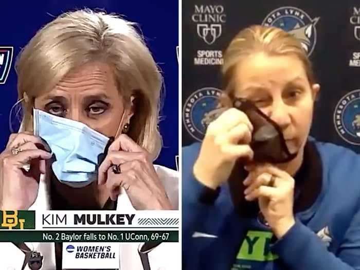 The reigning WNBA Coach of the Year mocked Kim Mulkey for her anti-mask antics during a recent press conference