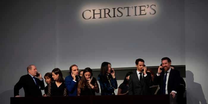 Christie's auctioned a set of 9 CryptoPunk NFTs for almost $17 million - almost double their expected value