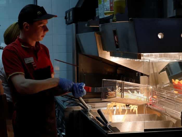 Amazon, Walmart, McDonald's, and other retail giants are boosting wages to hire hourly employees, but some labor advocates say a livable wage is still far off for most workers