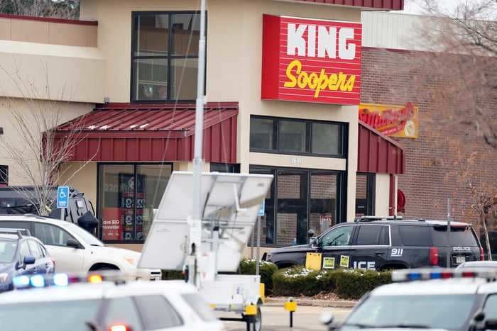 The Boulder, Colorado supermarket shooting suspect now faces more than 100 charges, including murder and attempted murder