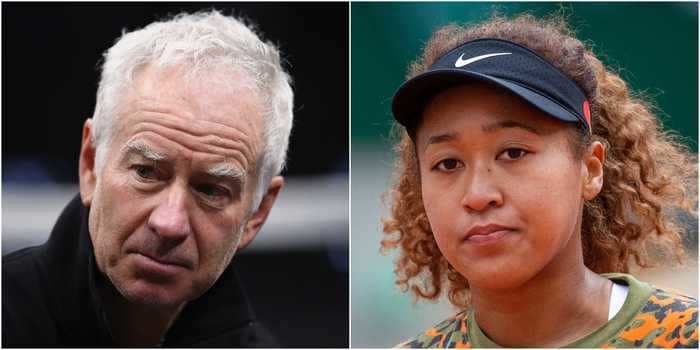 Naomi Osaka could end up quitting tennis early just like the 1970s icon Bjorn Borg did, John McEnroe says