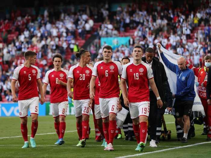 Christian Eriksen asked his Denmark teammates to continue their Euro 2020 match after he collapsed on the field mid-game