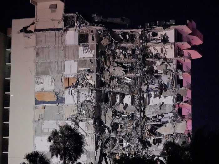 Resident of the collapsed Florida condo is now struggling with survivor's guilt