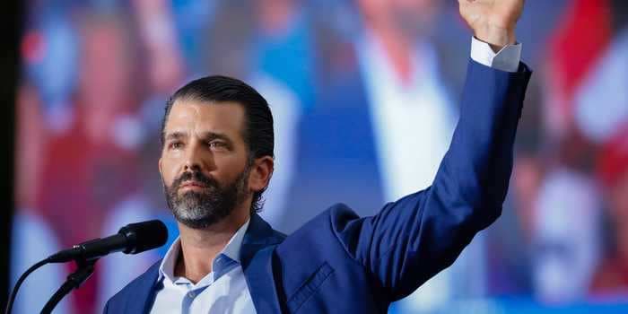 Donald Trump Jr. says destruction of George Floyd mural might be a sign from God