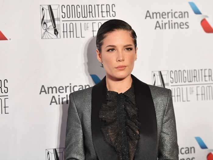 Halsey welcomes her first child with an intimate set of photos: 'Powered by love'