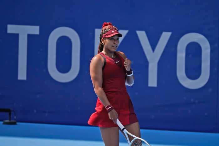 Naomi Osaka cruised to victory in her Olympics debut - a promising sign for Japan's superstar after 2 months off the court