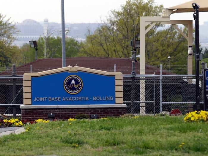 A Washington, DC, military base was on lockdown over a 'potential armed individual' at the installation