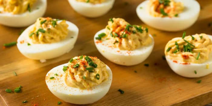 How to make classic deviled eggs at home with just a few ingredients