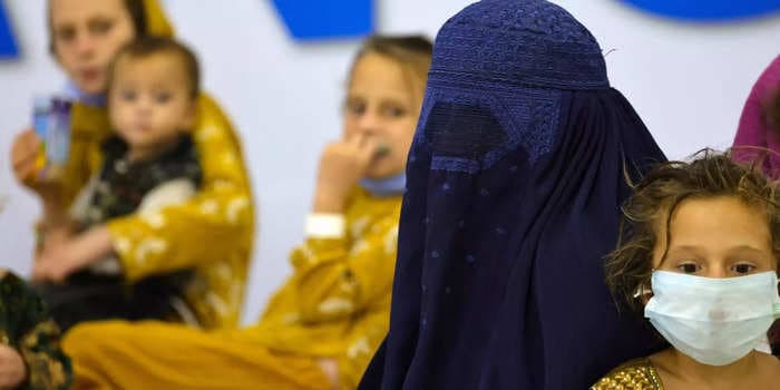 Afghan women and girls were forced into marriages in order to escape the country as it fell to the Taliban, report says