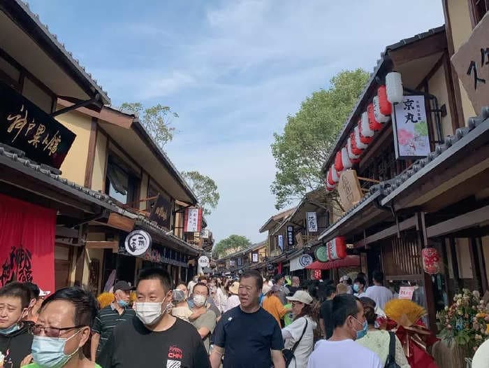 A Kyoto-themed shopping street in China was forced to shut down after social media users accused it of being a form of 'Japanese occupation' and 'cultural invasion'