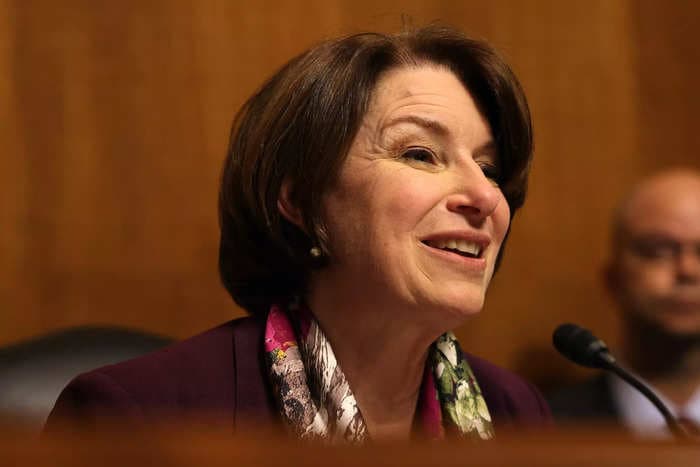 Amy Klobuchar said she was diagnosed with and treated for stage 1A breast cancer this year