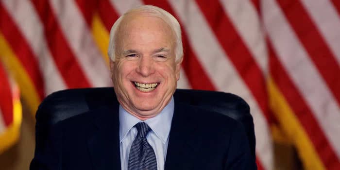 John McCain introduced Rep. Adam Schiff as 'a good guy, for a communist' at a dinner with Bill Gates and Bono