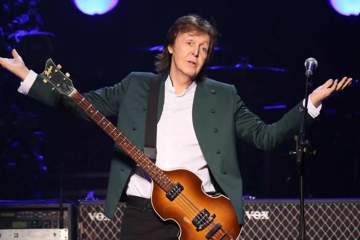 Paul McCartney says the original title for 'Yesterday' was 'Scrambled Eggs' as he struggled to find a 3-syllable word to fit the theme