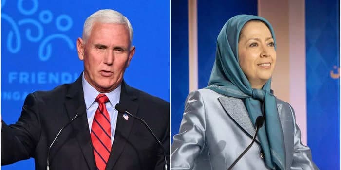 Mike Pence endorses a fringe dissident group to lead Iran, calling the leader of the group that forbids members from sexual thoughts 'an inspiration'