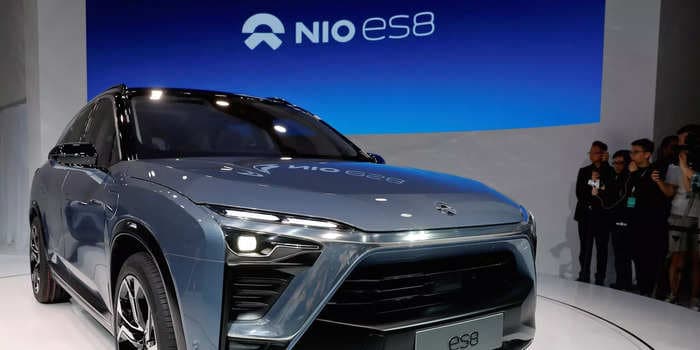 Nio falls as electric vehicle deliveries slide nearly 30% in October on reduced production