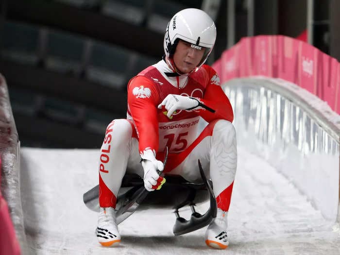 China claimed an Olympic luge team was 'impressed' by a Beijing Games venue, even though the star athlete broke his leg and called staff incompetent