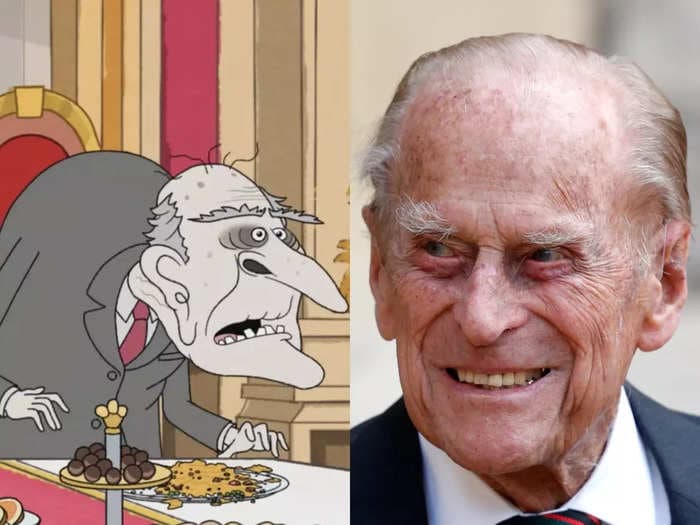'The Prince' voice actor says Prince Philip's death was 'really unfortunate timing' for HBO Max's cartoon spoof of the royal family