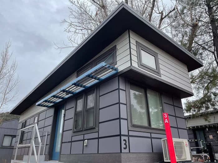 Aspen housing is so expensive, employees can't afford to live there. A ski resort found a solution in tiny homes.