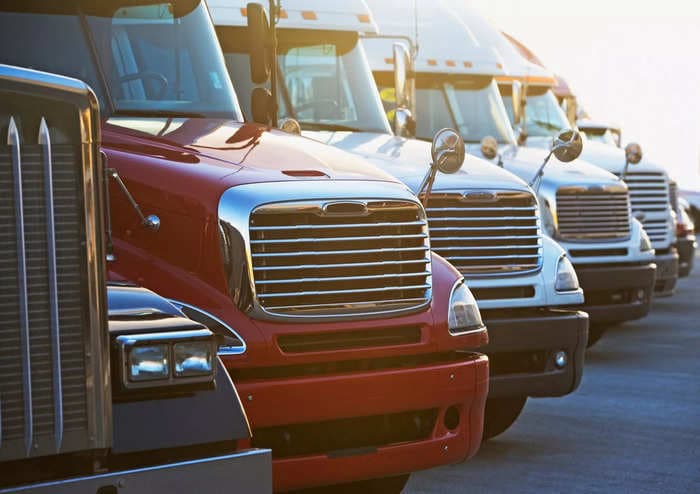 It's not just truck drivers — the semi-trucks they rely on are also facing a shortage, with some dealers already 'sold out for the year'