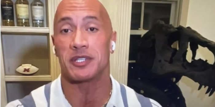 Dwayne 'The Rock' Johnson confirmed that he's not the secretive buyer of a $31.8 million T. rex after social-media rumors