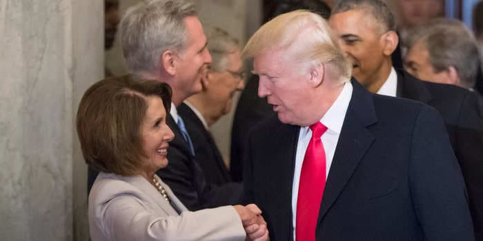 Trump says Nancy Pelosi shouldn't be allowed to trade stocks, as calls grow for a Congress-wide ban