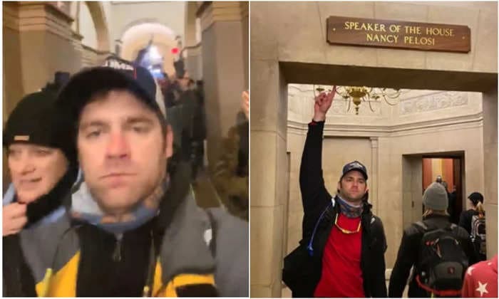 Firefighter who joined the Capitol riot had photo of a Democratic lawmaker with a shooting target superimposed over her body, the FBI says