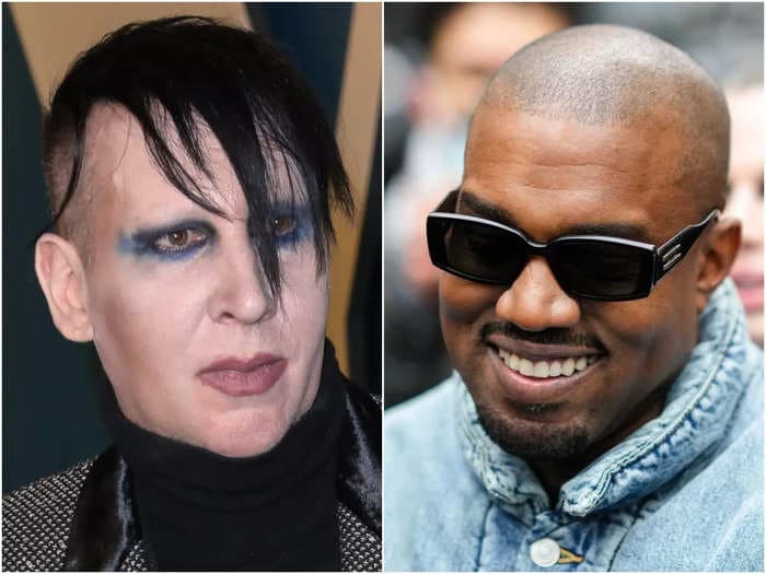 Kanye West is working with Marilyn Manson 'every day' on 'Donda 2,' collaborator says