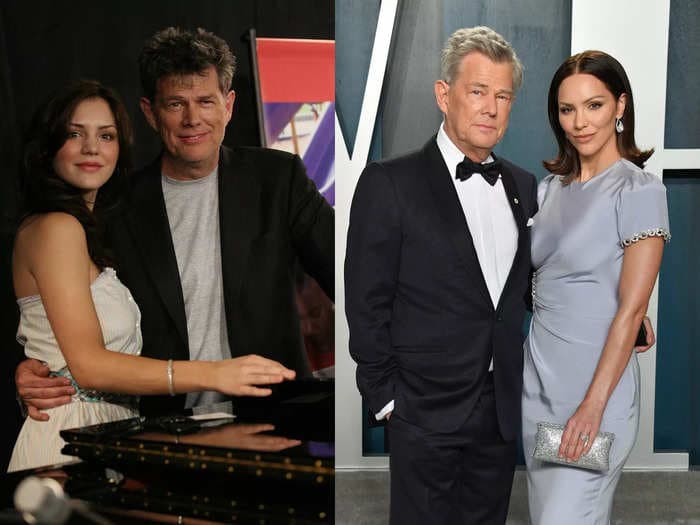 A complete timeline of Katharine McPhee and David Foster's relationship, from meeting on 'American Idol' to welcoming their 1st child together nearly 15 years later