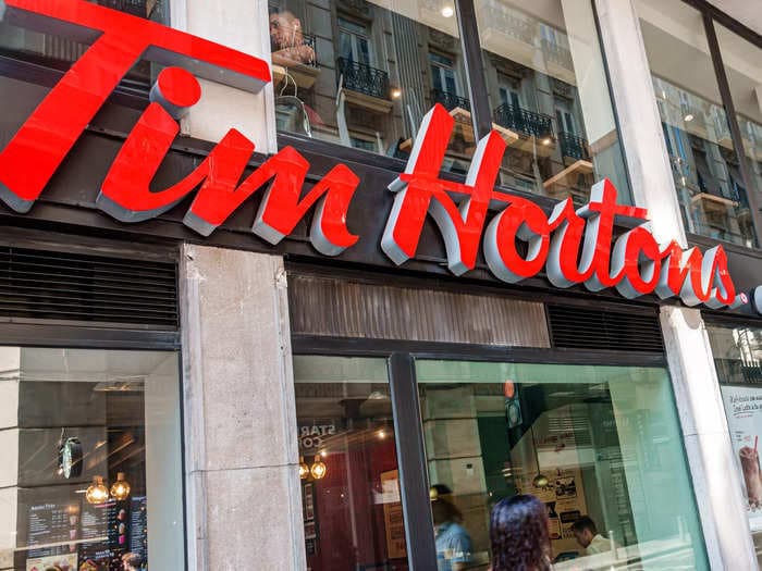 Tim Hortons restaurants are getting smaller