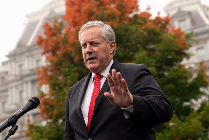 Trump's former chief of staff Mark Meadows investigated in North Carolina over voter registration fraud allegations, say reports
