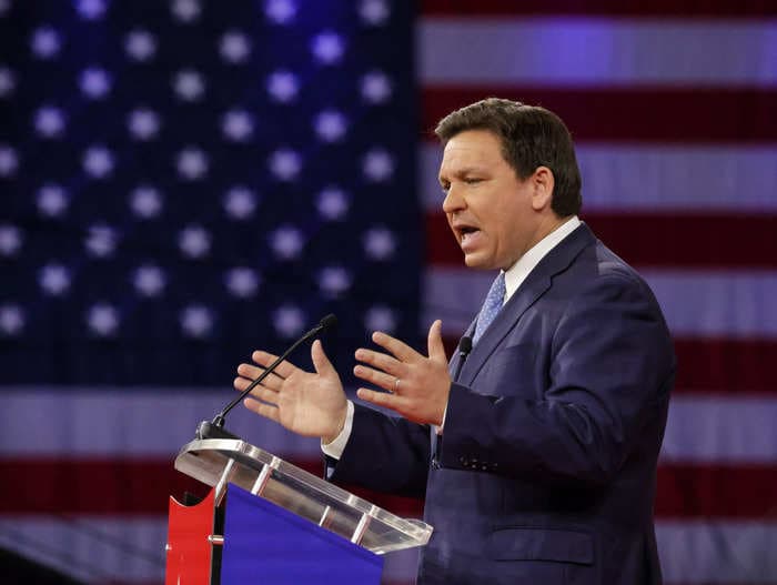 Ron DeSantis says Disney 'crossed the line' when it called for the 'Don't Say Gay' bill to be repealed