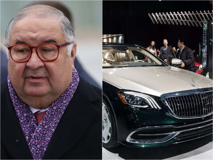 Italy seized a sanctioned Russian oligarch's $670,000 armored Mercedes that can withstand machine-gun and grenade attacks, reports say