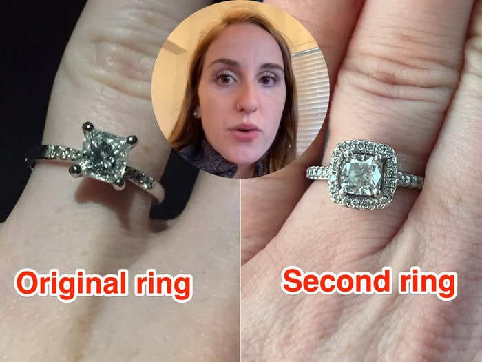 A woman went viral on TikTok for sharing how she told her now-husband that she hated her engagement ring