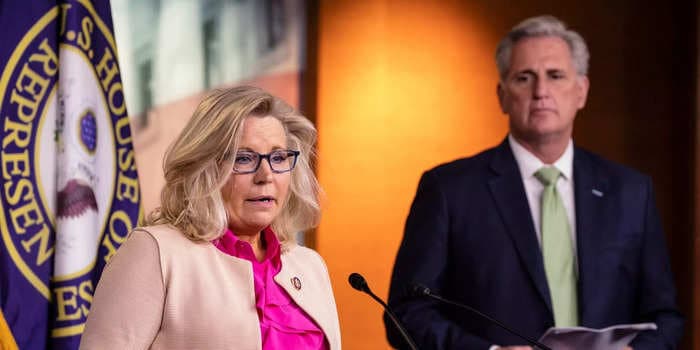 Rep. Liz Cheney says GOP leader Kevin McCarthy has failed to defend democracy at home after he backed Ukraine in Poland