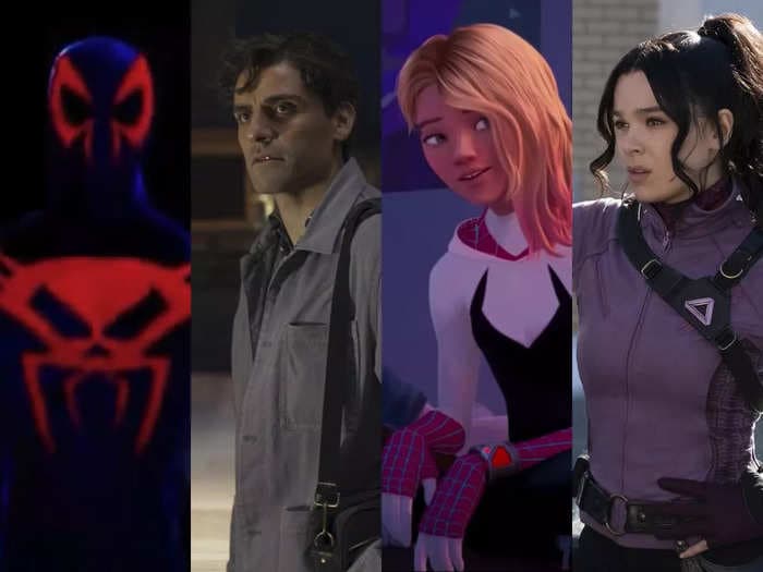 8 'Spider-Verse' stars who have played Marvel characters in other live-action projects