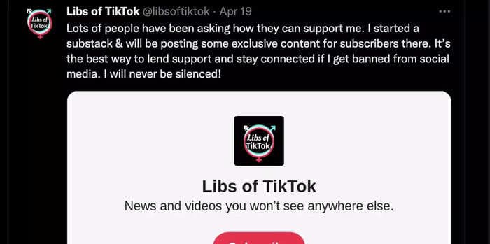 Libs of TikTok is the latest right-wing star to court paid subscribers on Substack