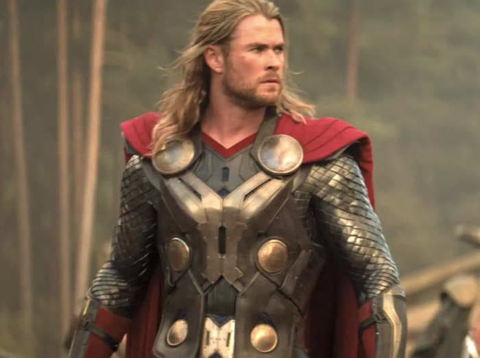 Chris Hemsworth says he was 'disappointed' by his own performance in 'Thor 2' and became 'really bored' with the Marvel hero