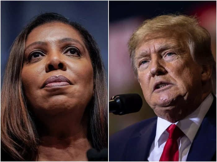 NY Attorney General Letitia James to agree to the lifting of Donald Trump's contempt-of-court order.