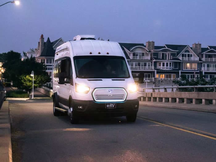 Winnebago's new electric camper built on a Ford Transit van just crossed a major milestone, completing a 1,300-mile road trip from DC to Minnesota