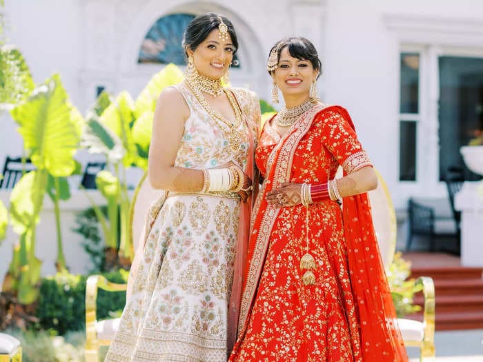 These brides went viral on TikTok after showing off their epic three-day Indian wedding