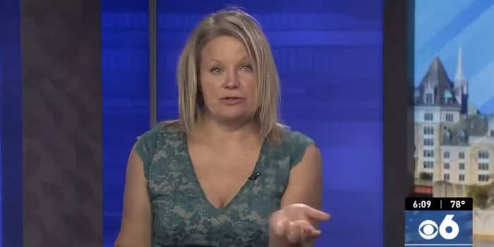 A local TV news anchor was suspended after slurring and misspeaking. She said she was recently bereaved and exhausted.